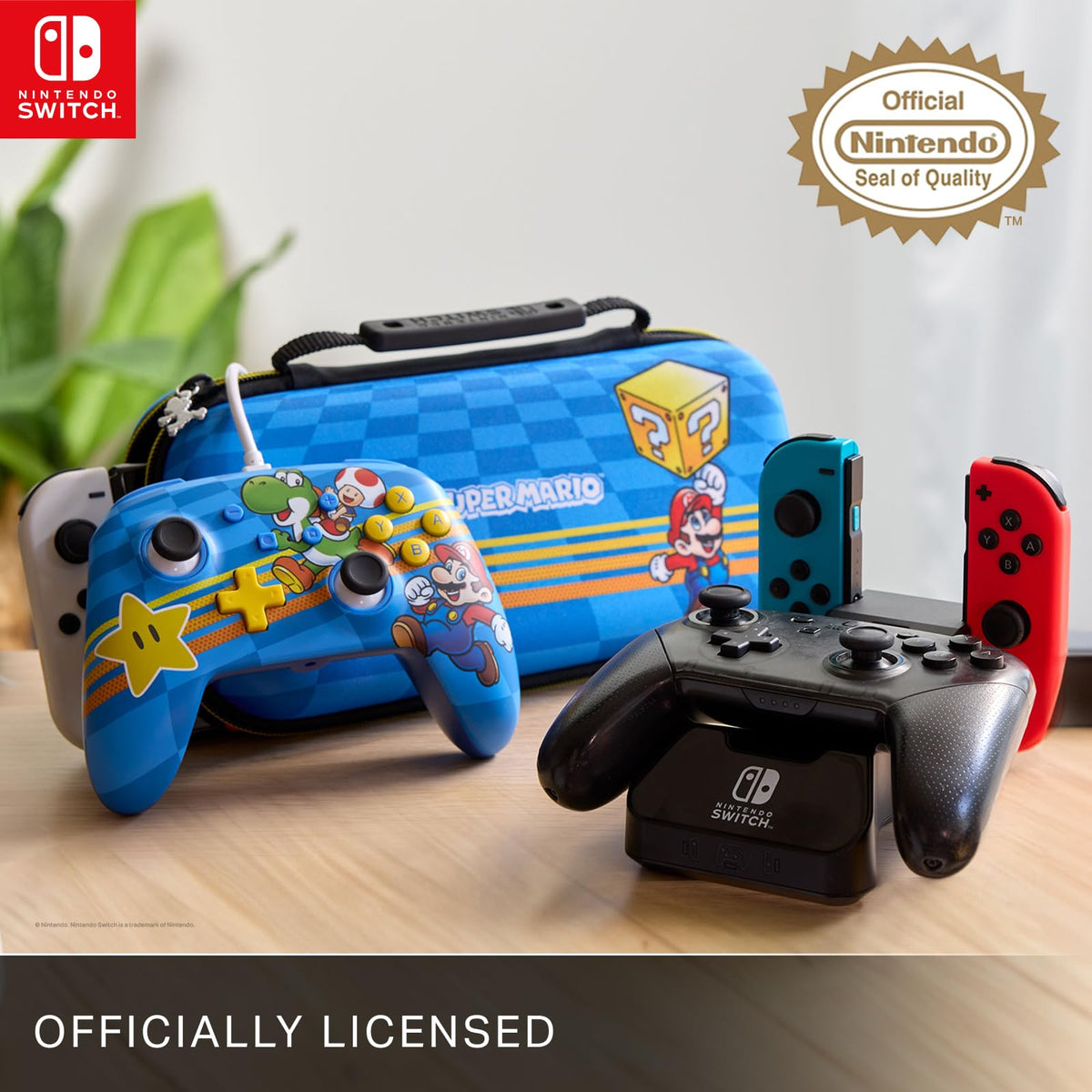 Wireless Controller for Nintendo Switch, AA Battery Powered B3612