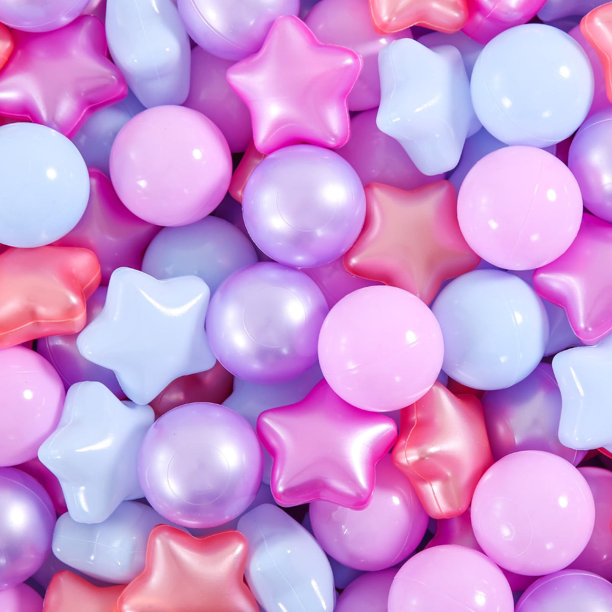 100 200 500 Pack Phthalate & BPA Free Plastic Ball Pit Balls M7885