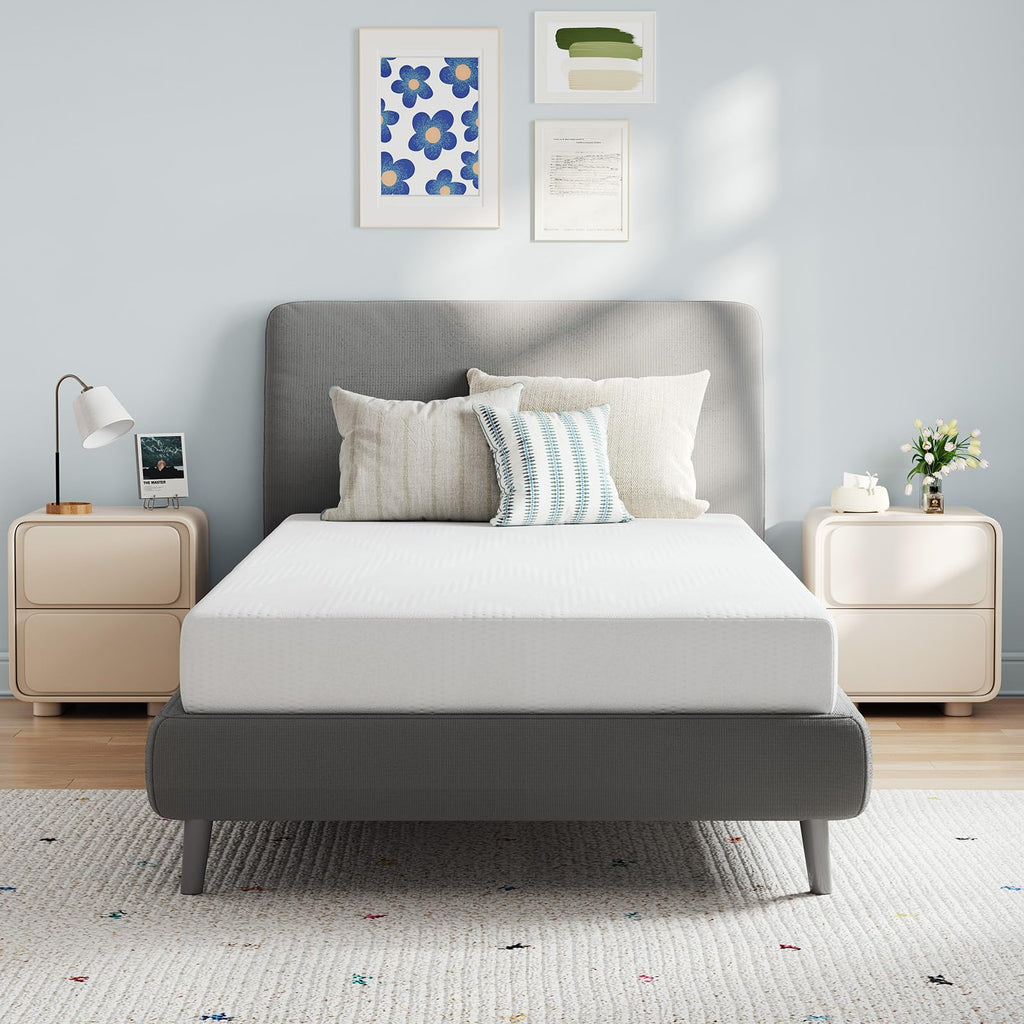 6 Inch Gel Memory Foam Twin Mattress W37361