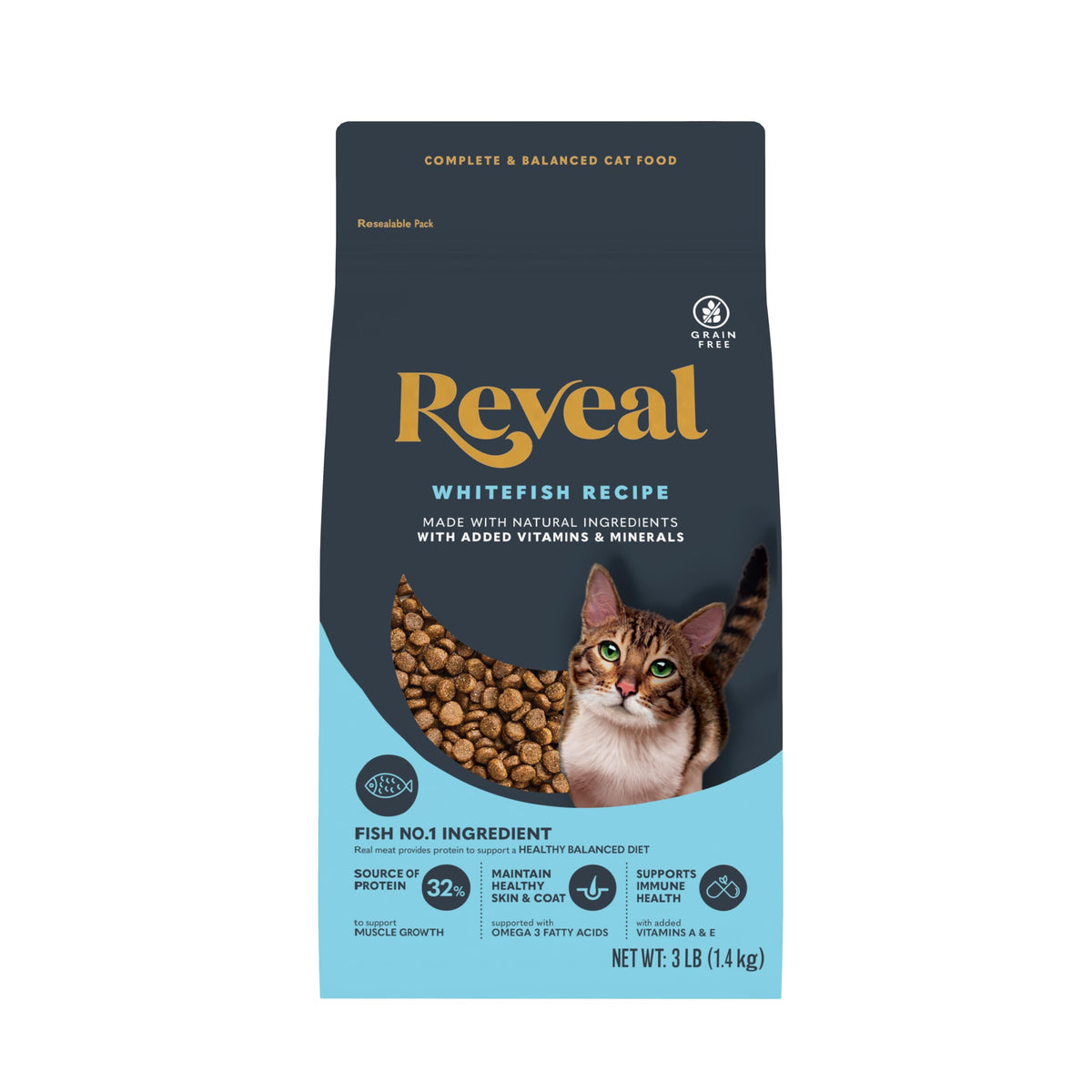 Grain Free Dry Cat Food 3 lb Bag I57158