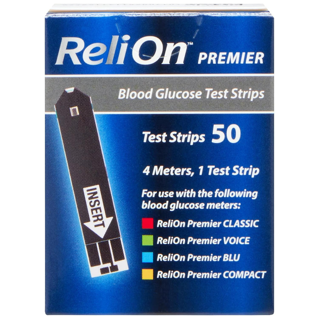 Blood Glucose Test Strips 50 Count F801