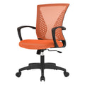 Orange Ergonomic Office Desk Chair with Armrest Q2315