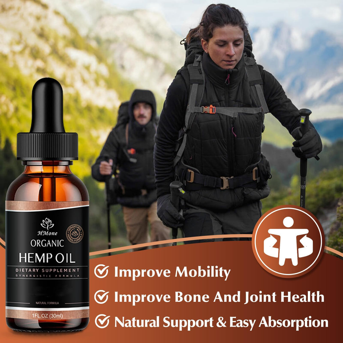 Hemp Oil 4 Packs CO2 Extract Drops Z404673