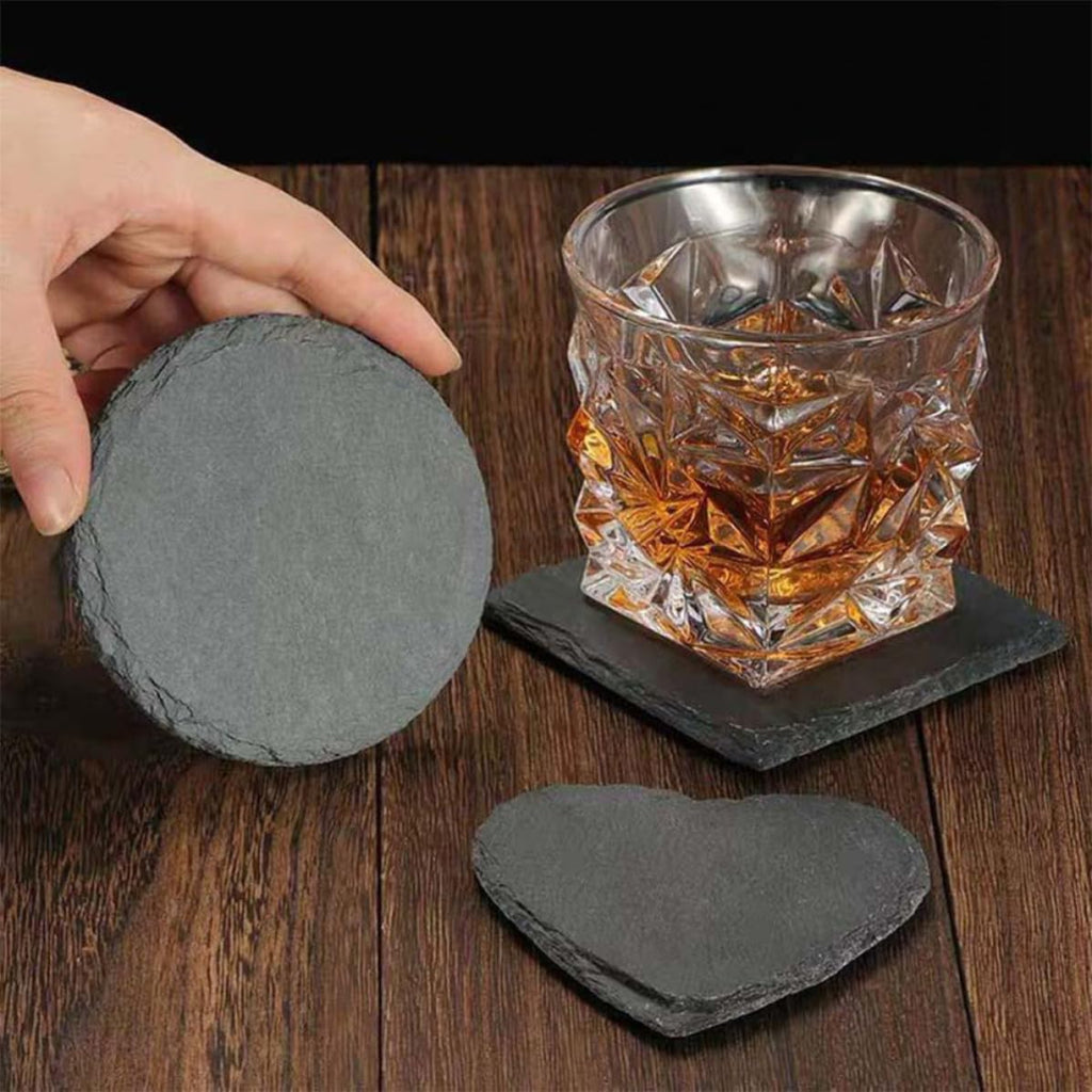 12pcs Natural Stone Table Coasters Z76452