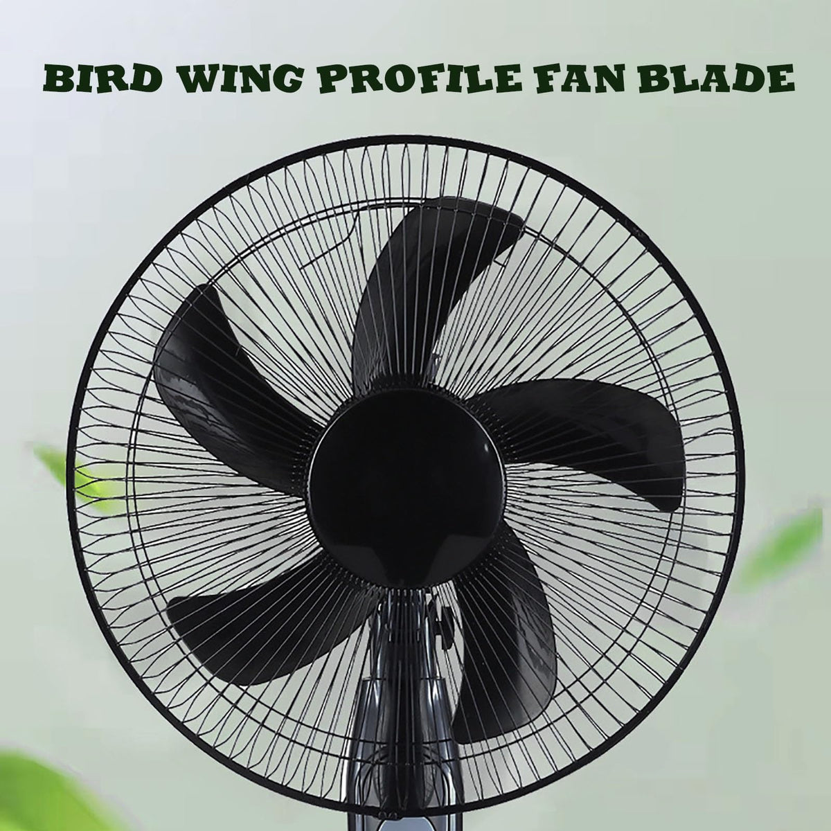 16 Inch Solar Powered Pedestal Fan with Solar Panel F3844