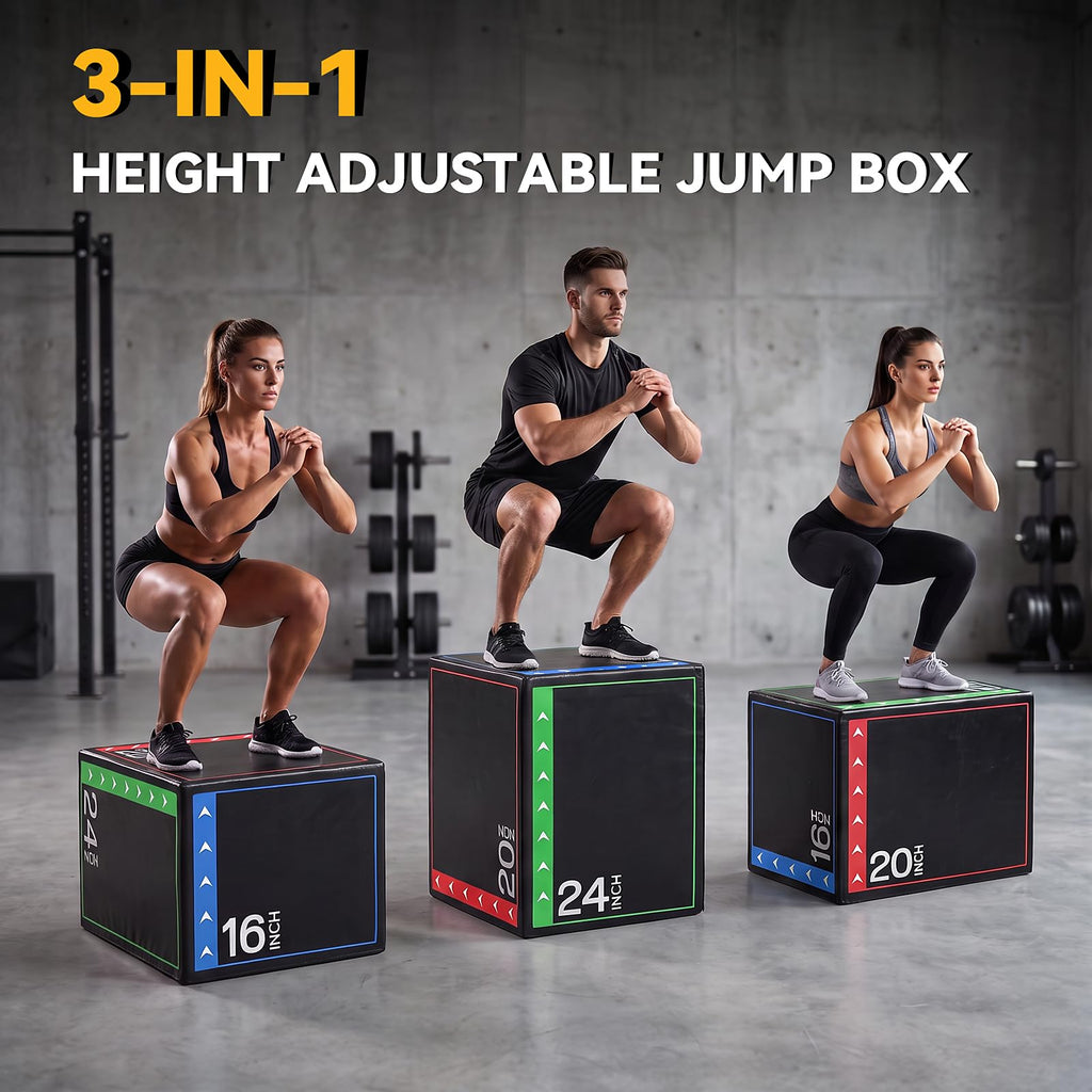 3 in 1 Plyometric Jump Box Z187078