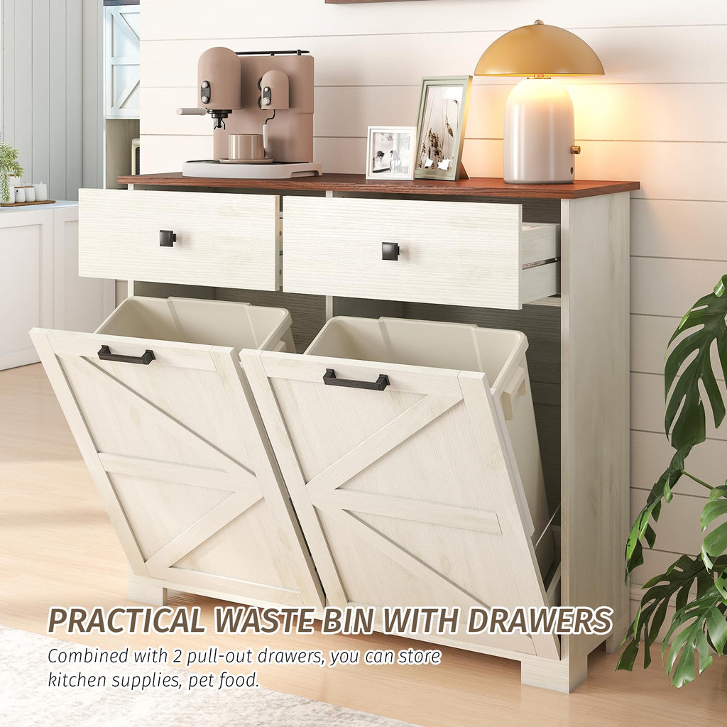 20 Gallon Tilt Out Trash Cabinet C498