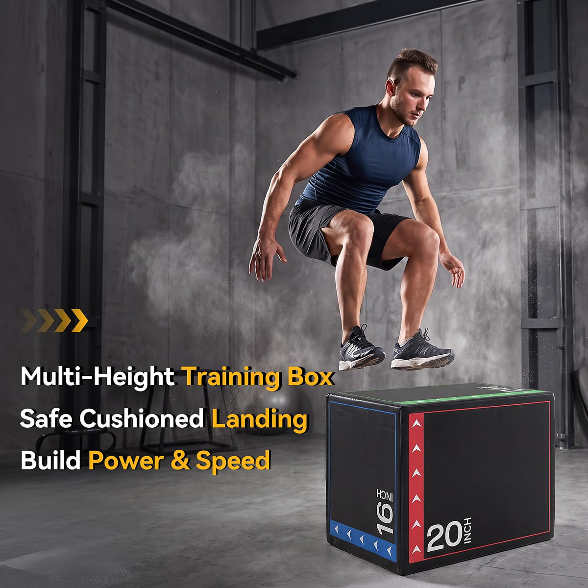 3 in 1 Plyometric Jump Box Z187078