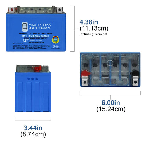 12V 11.2Ah GEL Battery H2047