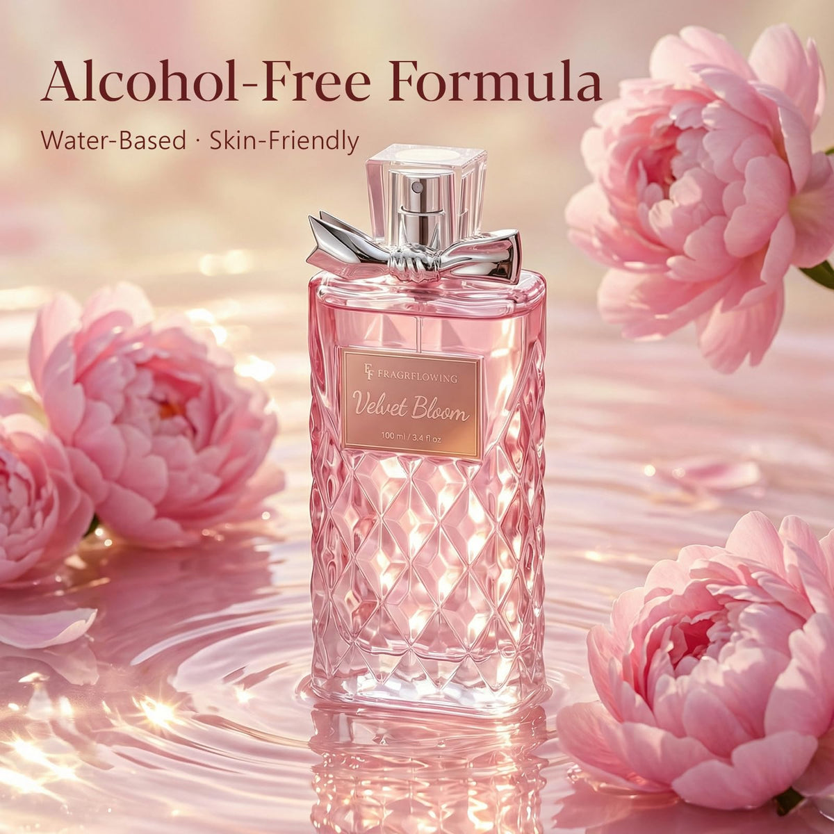 Alcohol-Free Long-Lasting Floral Perfume 3.4 fl oz Z219370