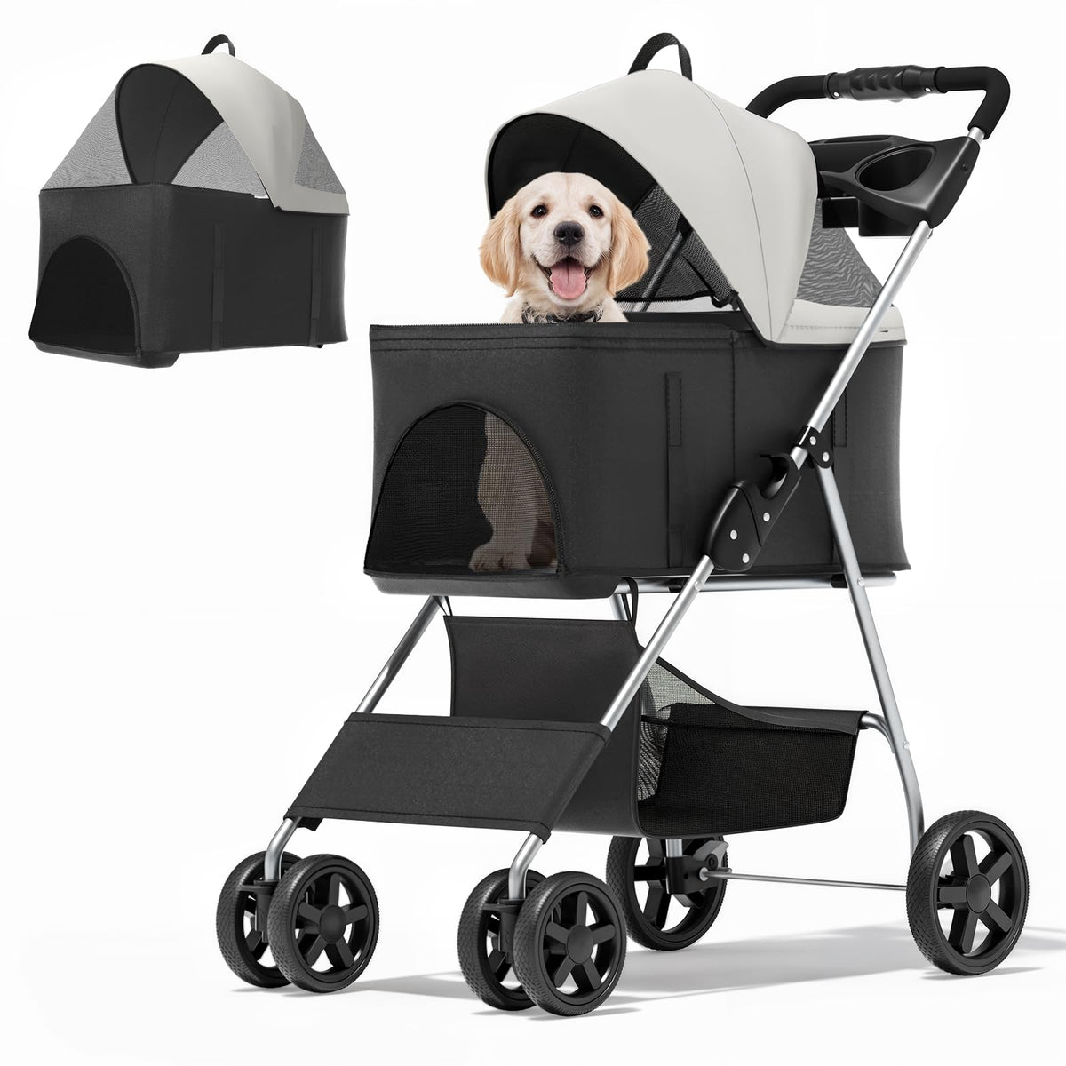 Foldable Pet Stroller H36545