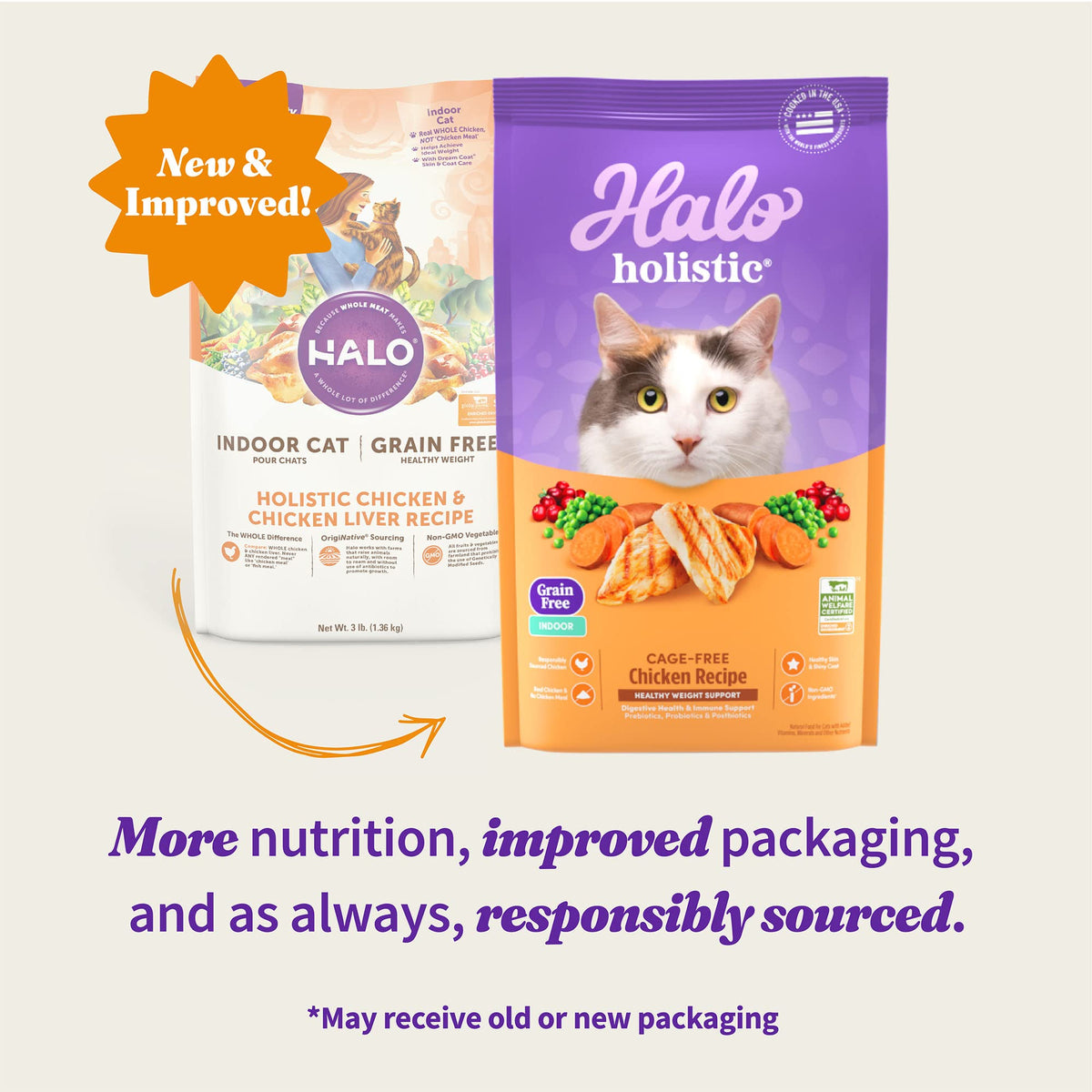 Indoor Dry Cat Food Cage-Free Chicken 6 lb S10305