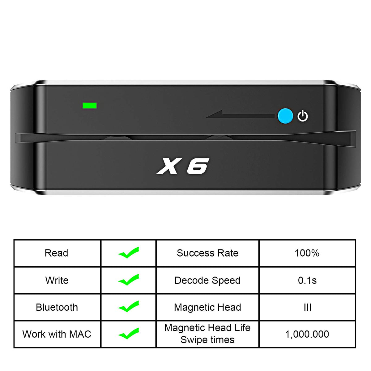 Magnetic Card Reader Writer USB 3 Tracks D250093
