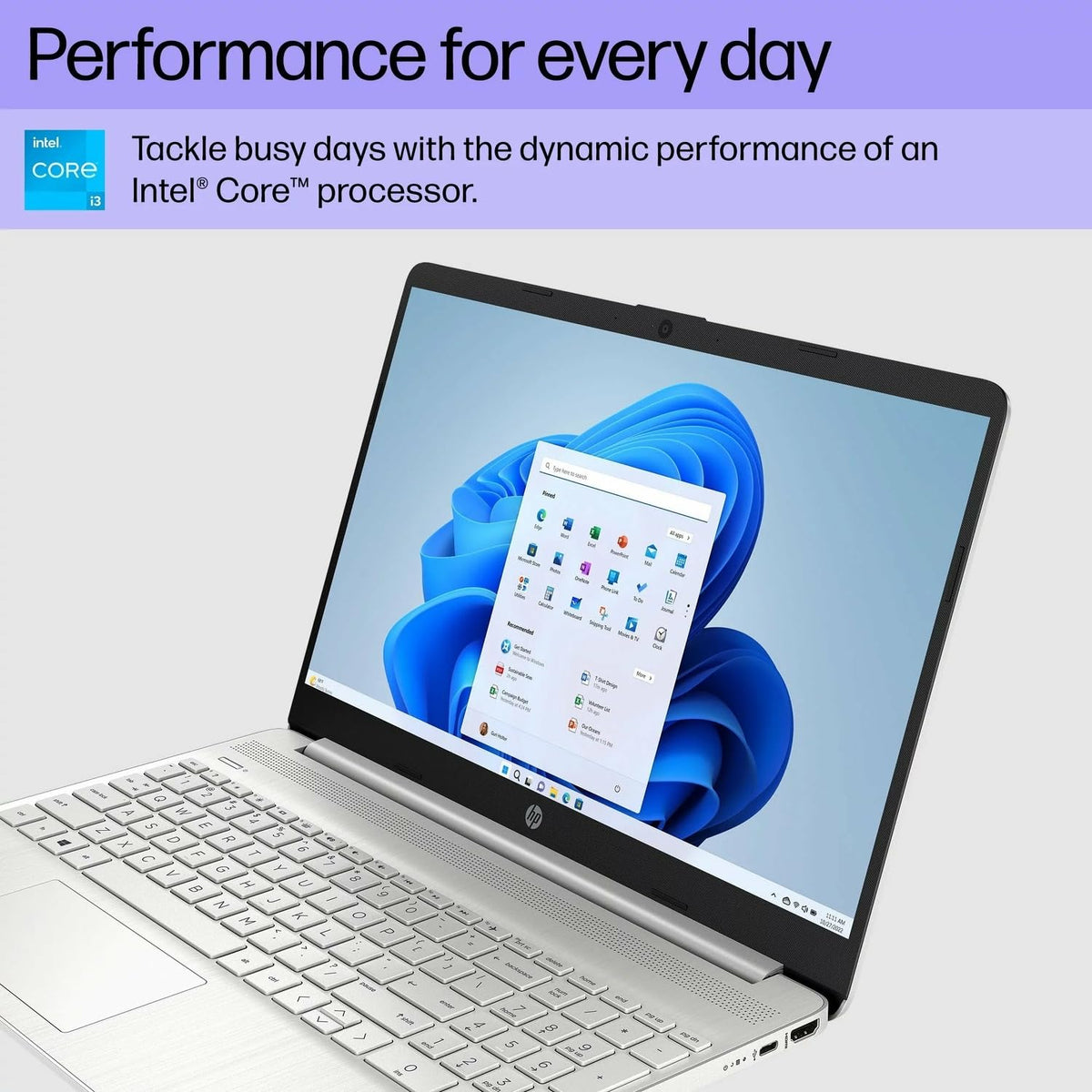 15.6" FHD Laptop, Intel Core i3, 8GB RAM, 256GB SSD Q203