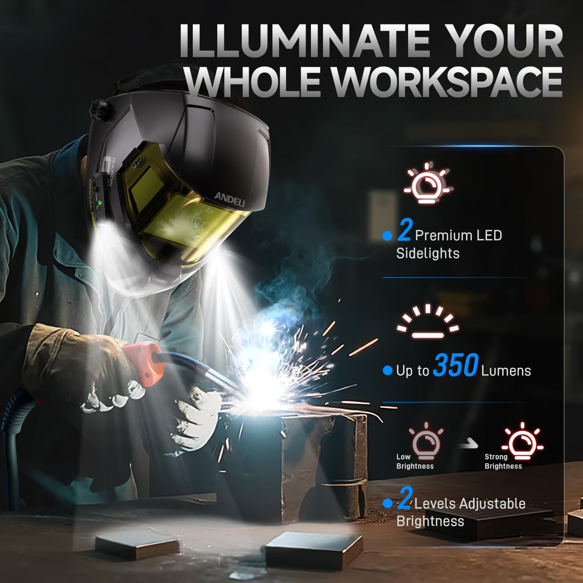 Auto Darkening Welding Helmet N2000