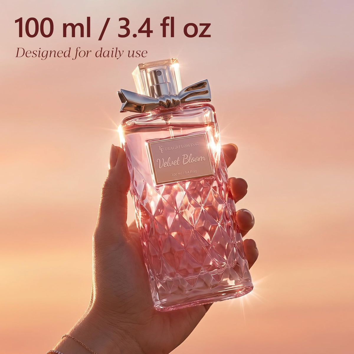 Alcohol-Free Long-Lasting Floral Perfume 3.4 fl oz Z219370