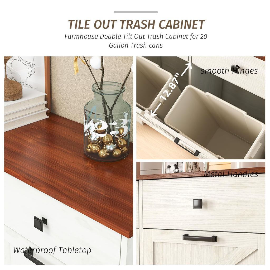20 Gallon Tilt Out Trash Cabinet C498