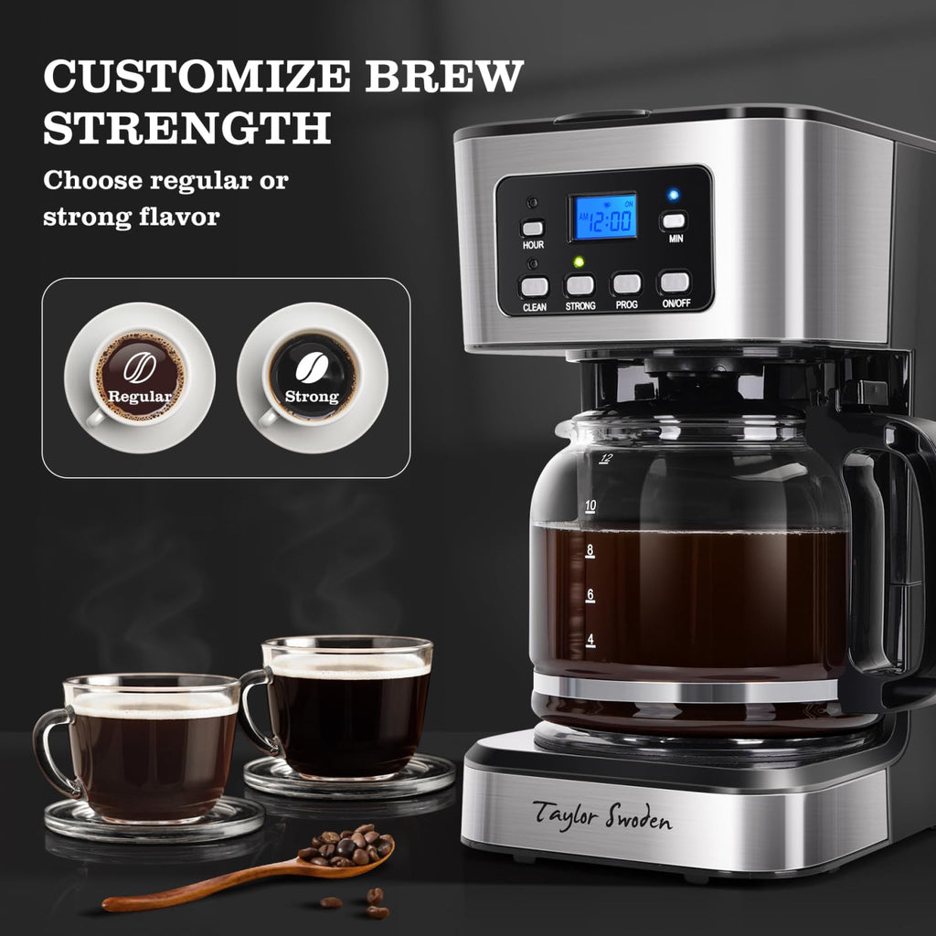 12-Cup Programmable Coffee Maker K61648