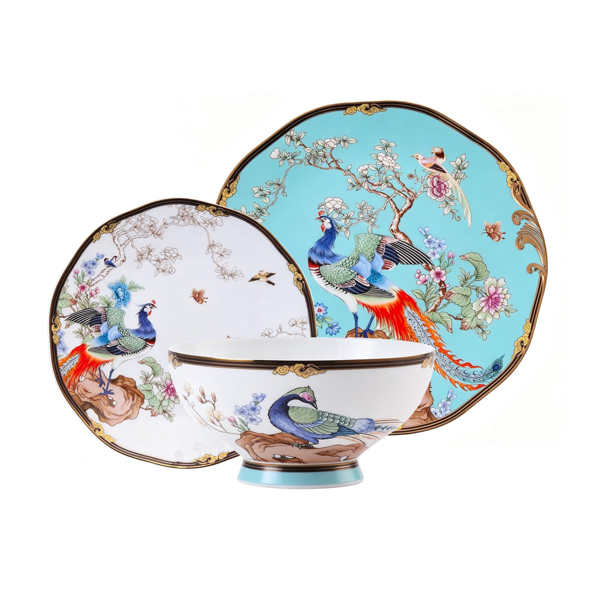 12-Piece Bone China Dinnerware Set for 4 N8443