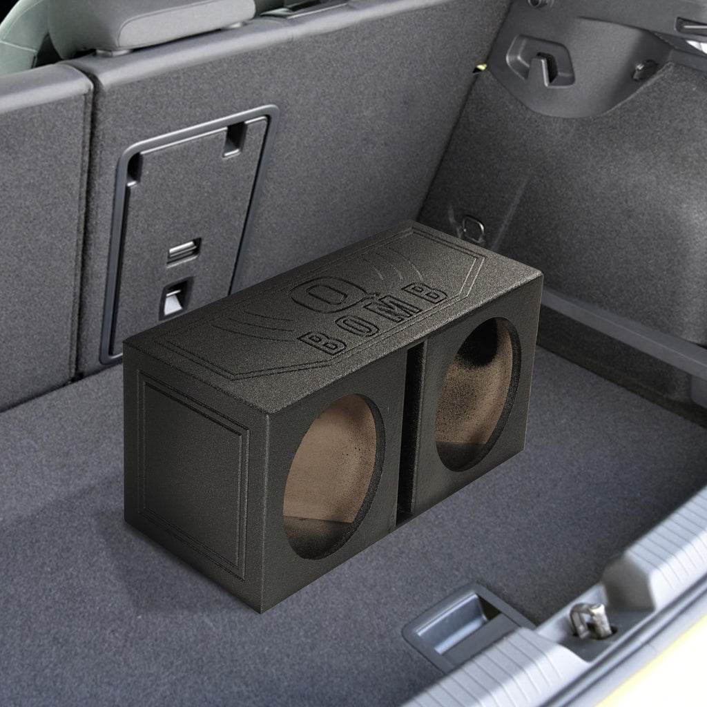 Dual 10 Inch Vented Port Subwoofer Box F21617