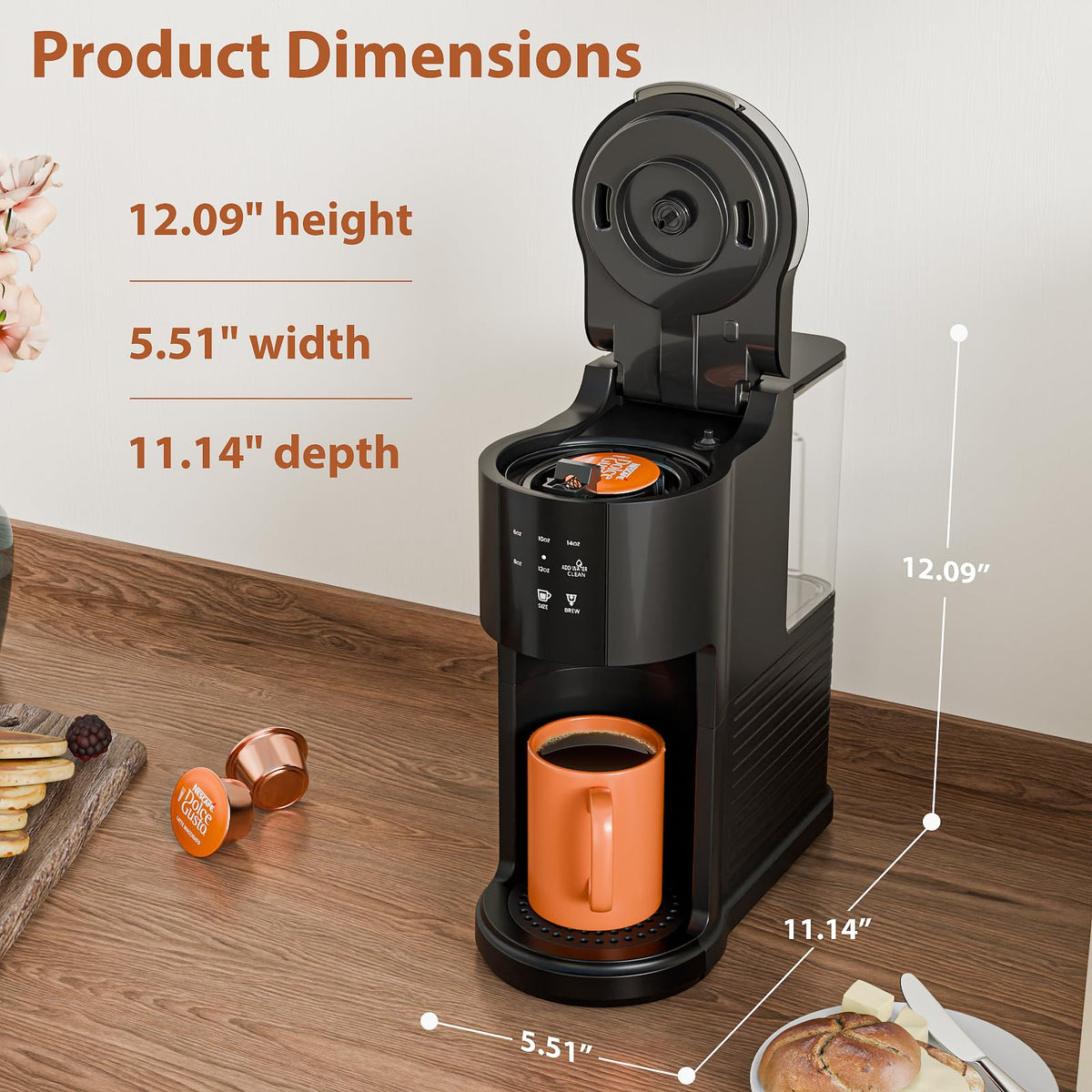 Single Serve Coffee Maker D6912
