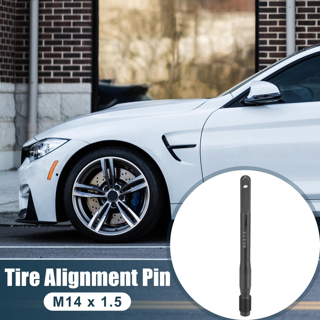 Black Carbon Steel Wheel Hangers Alignment Pin M14x1.5 U755639