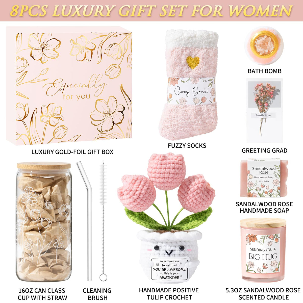Self Care Spa Gift Basket Set E67212