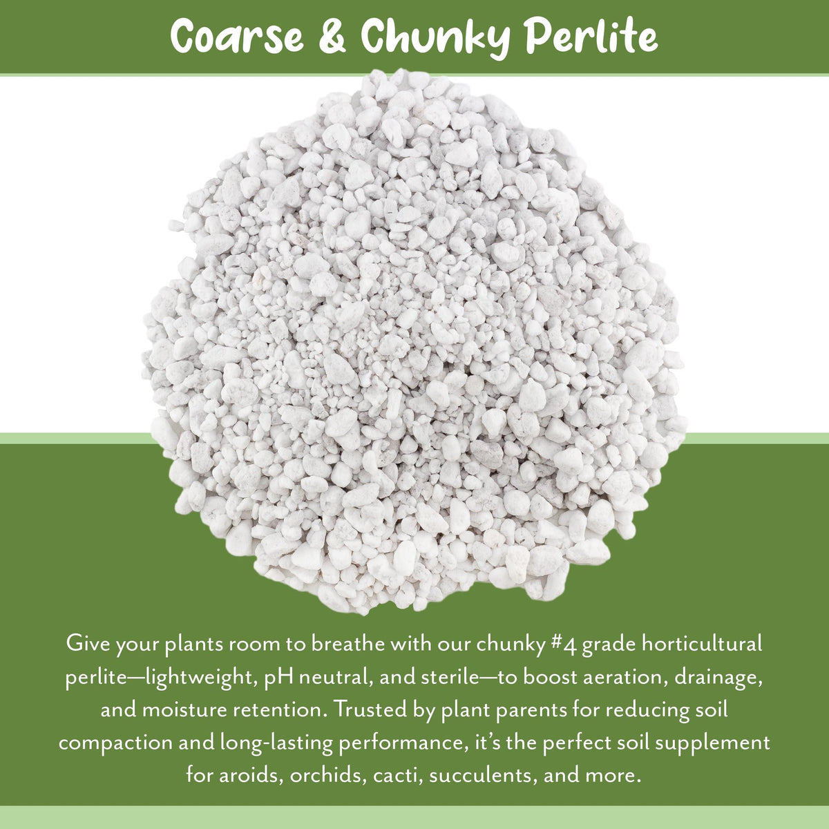 Coarse Perlite for Plants 30 Quarts R365