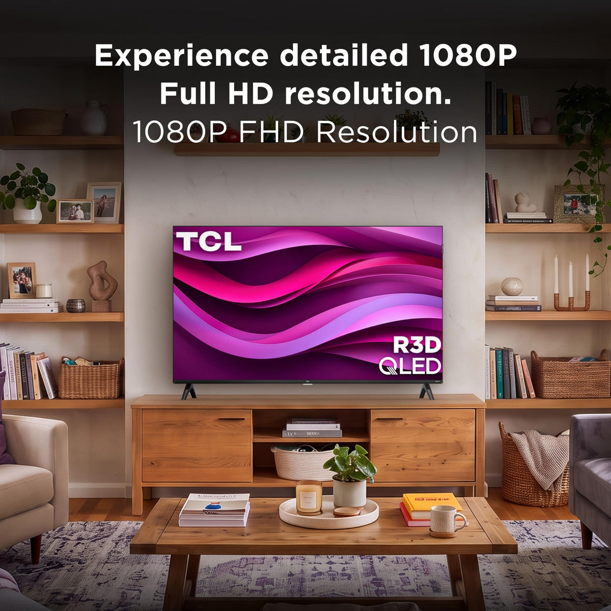 32-Inch QLED Roku Smart TV C16550