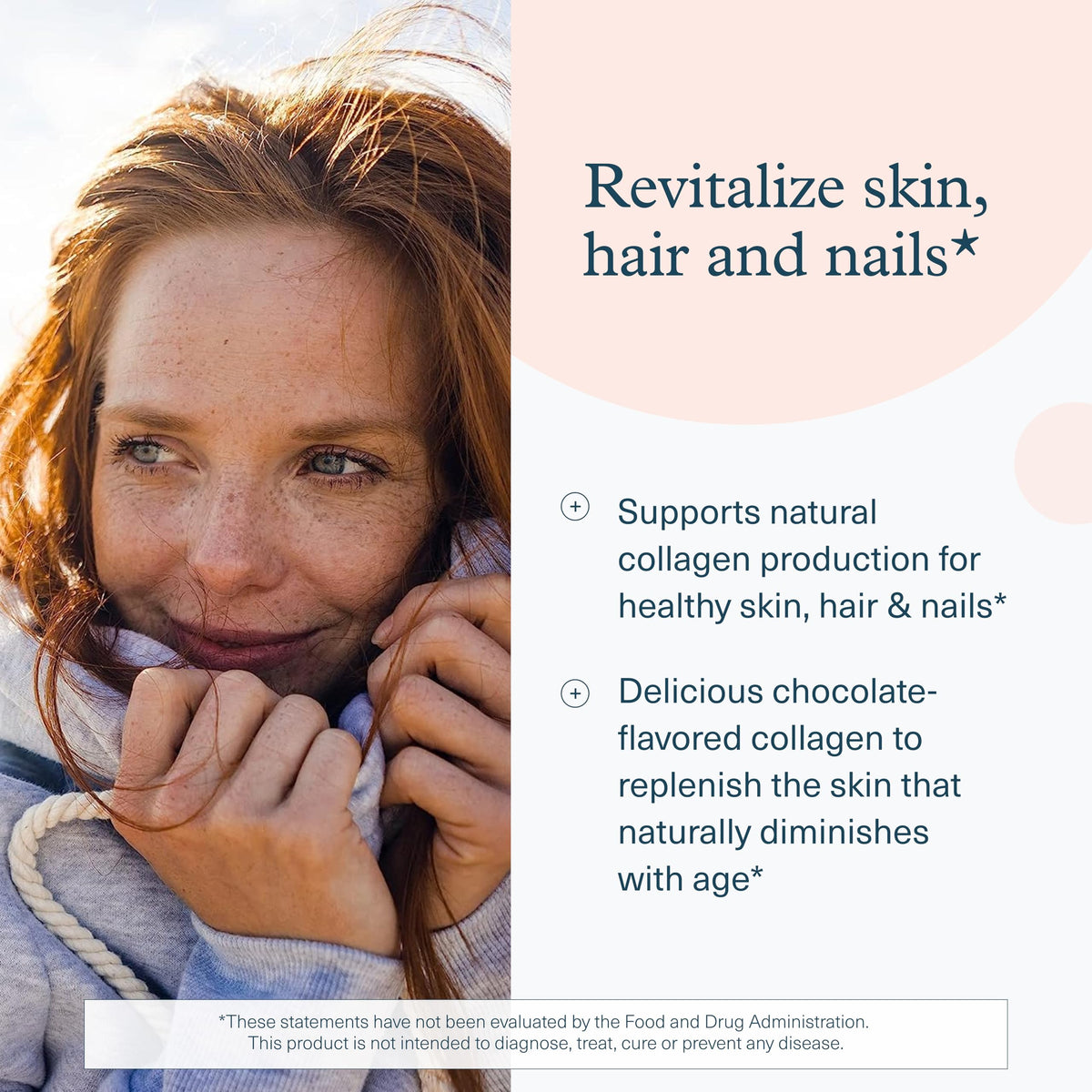 Collagen Powder, Chocolate, 20 oz H83011