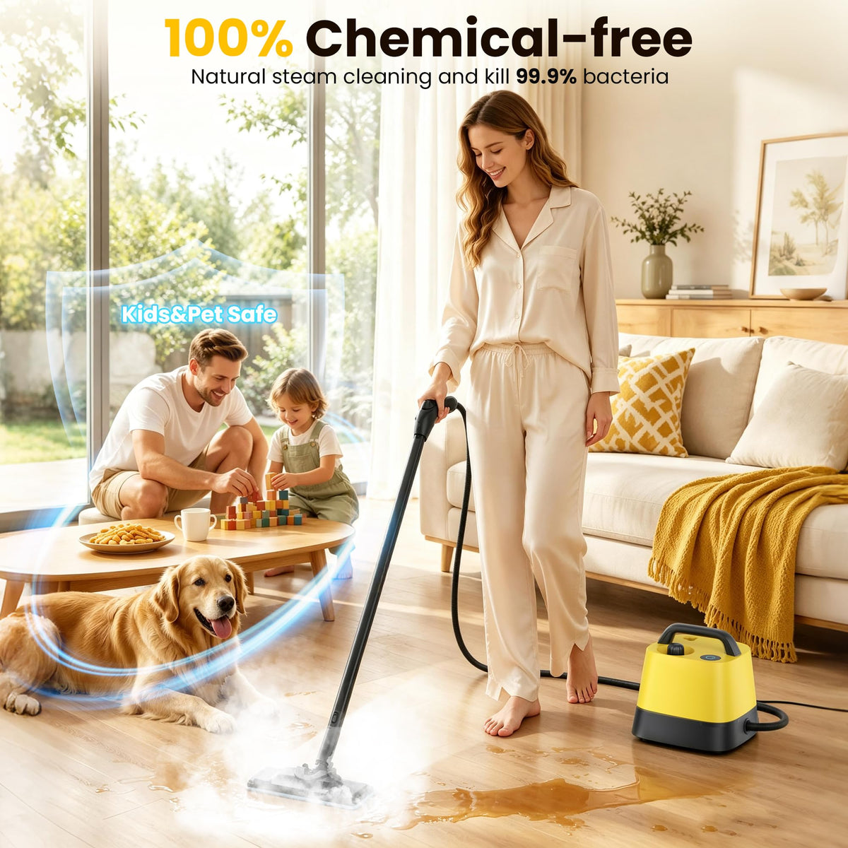 Steam Cleaner with 52oz Tank I889616