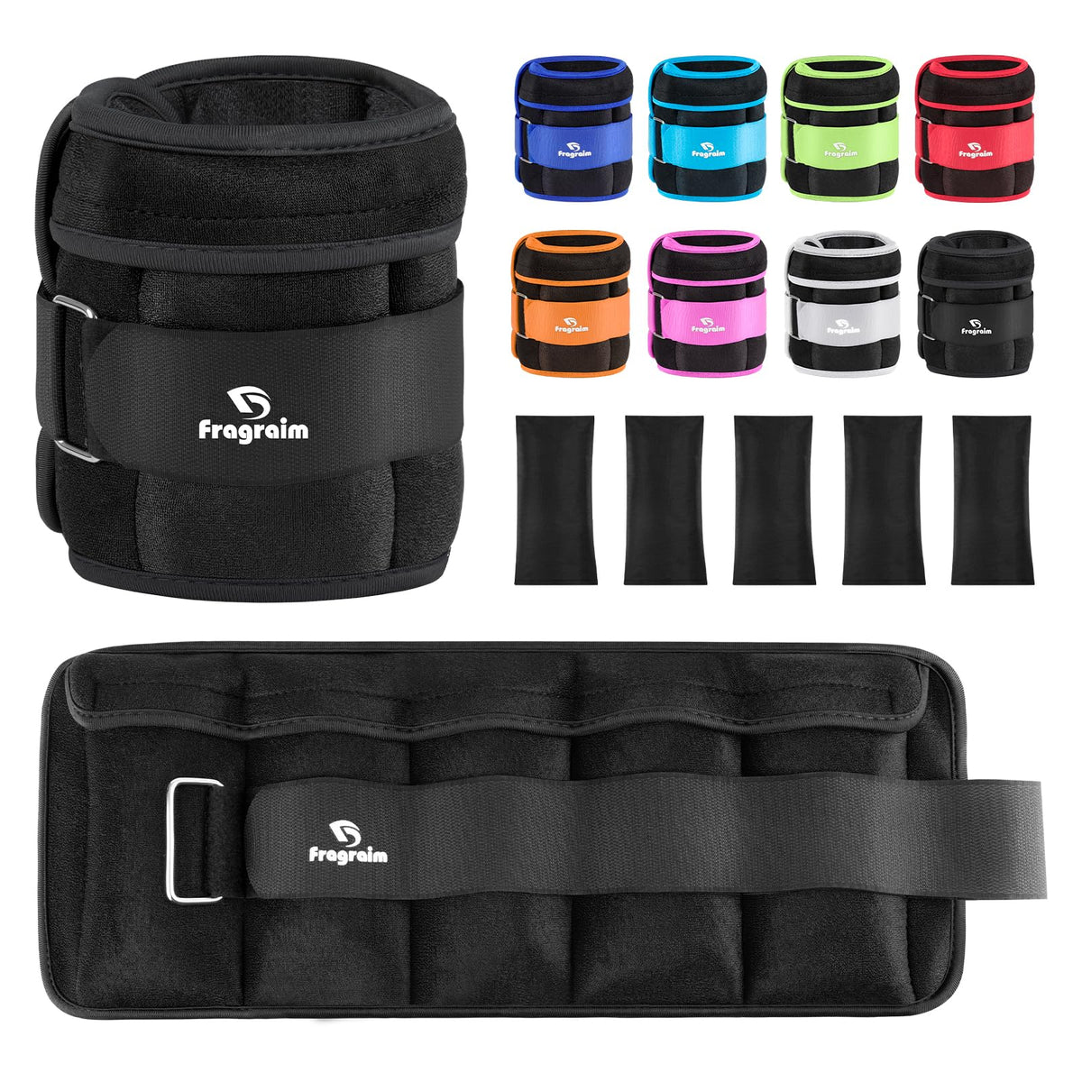 Adjustable Ankle Weights with Removable Weight K56810