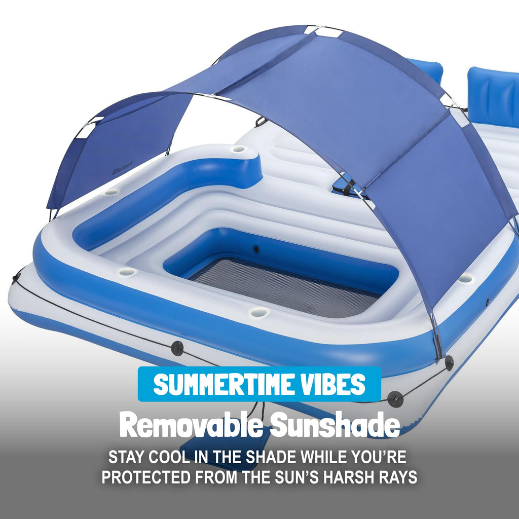 6 Person Inflatable Lake Float O54848