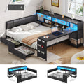 Corner Bed with Storage and Desk Q19244