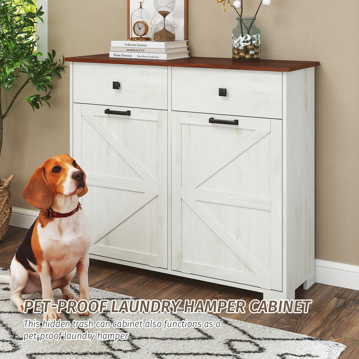 20 Gallon Tilt Out Trash Cabinet C498