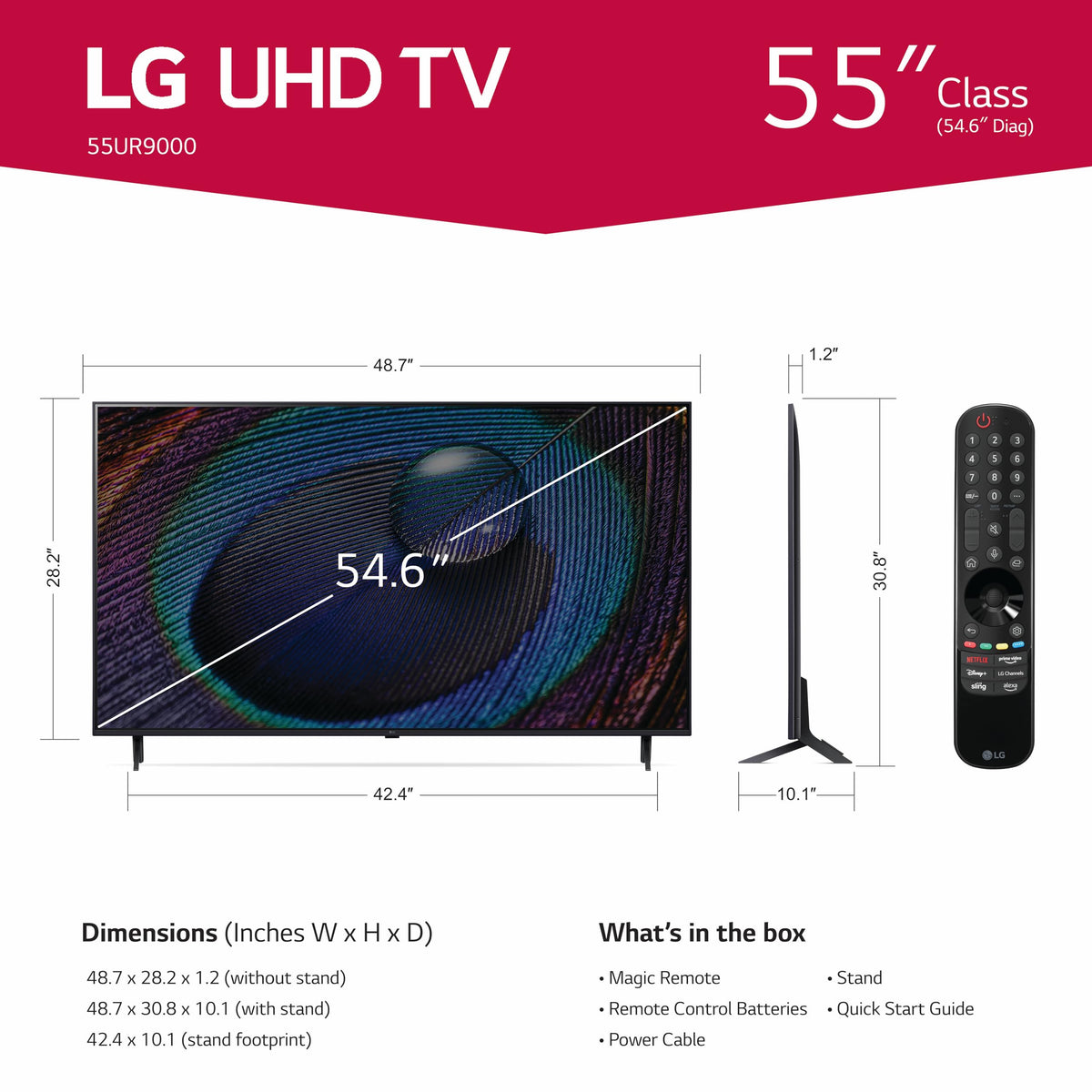 55-Inch 4K Smart TV G775399