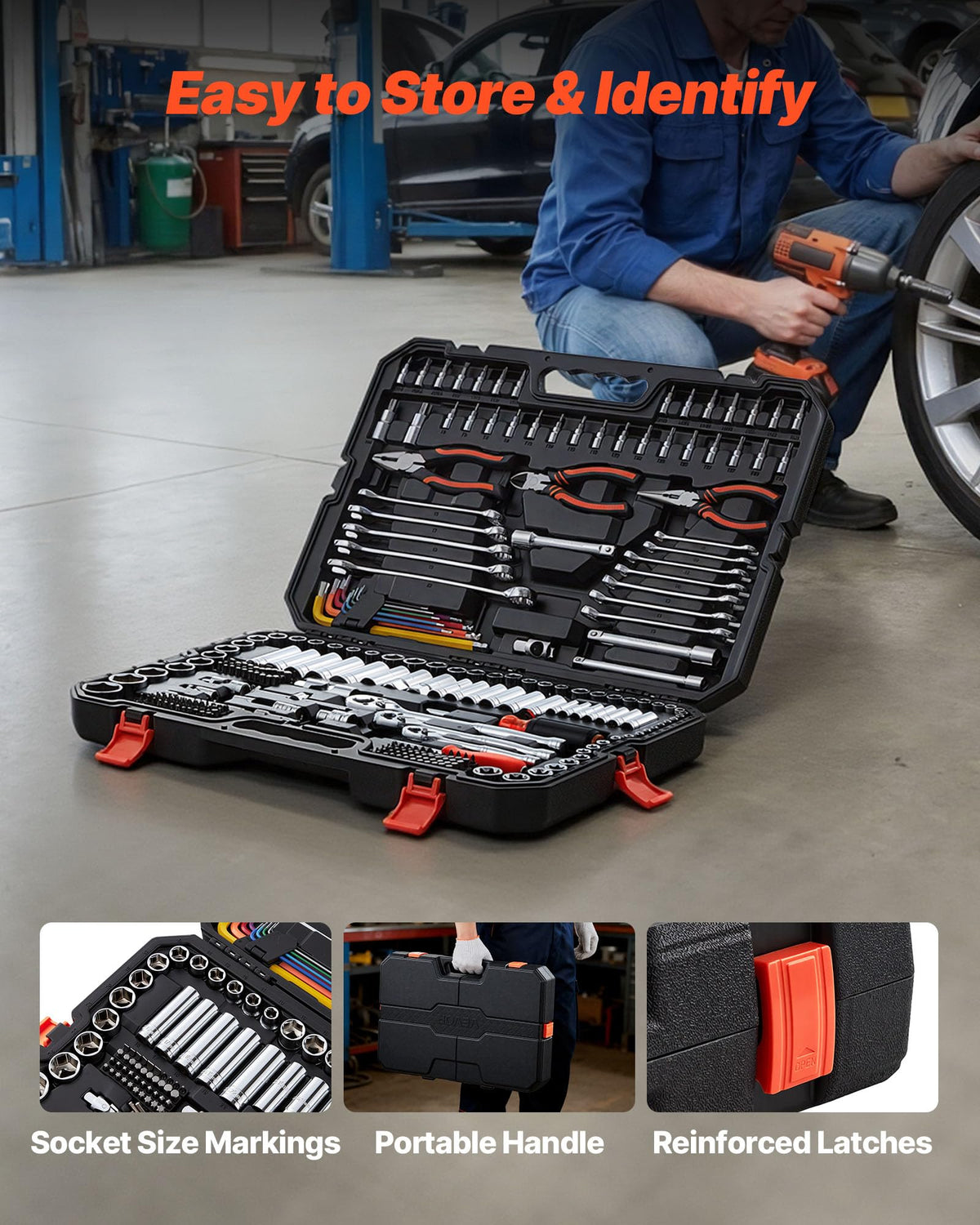 314-Piece Mechanic Tool Set with Storage Case K51867