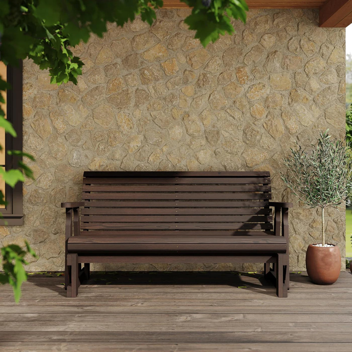 Heavy Duty 800 Lb Porch Glider R2821