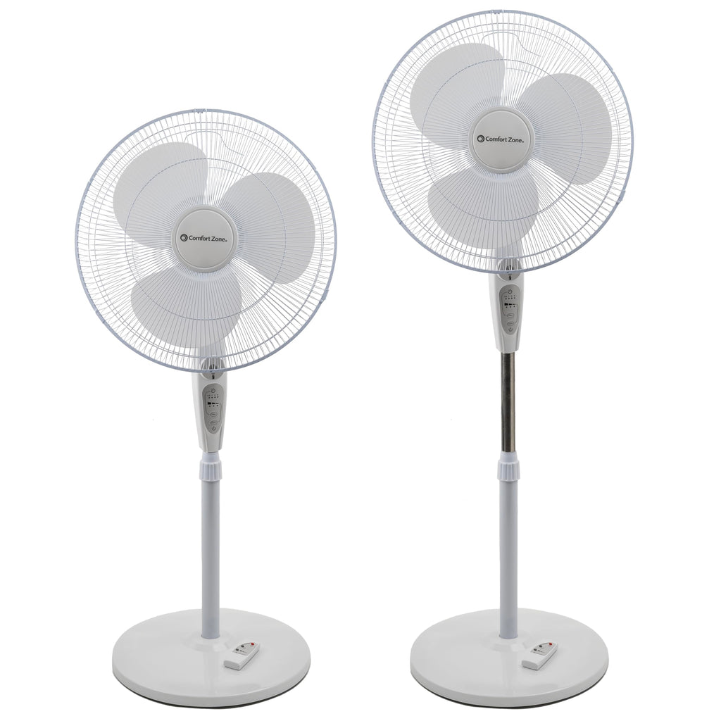 18-Inch Oscillating Pedestal Fan with Remote Control V66407