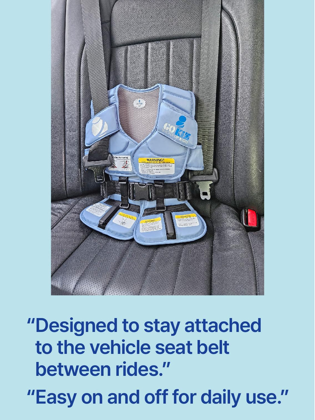 Lightweight Portable Child Restraint Vest N722