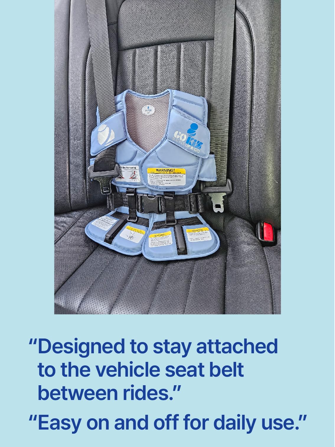 Lightweight Portable Child Restraint Vest N722