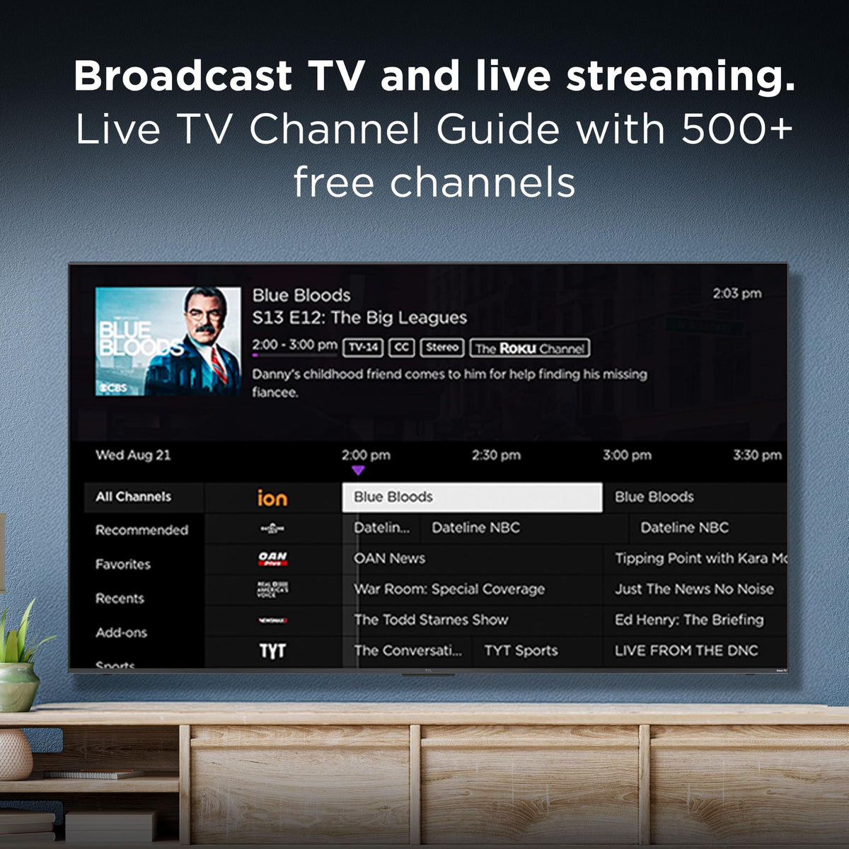 32-Inch QLED Roku Smart TV C16550